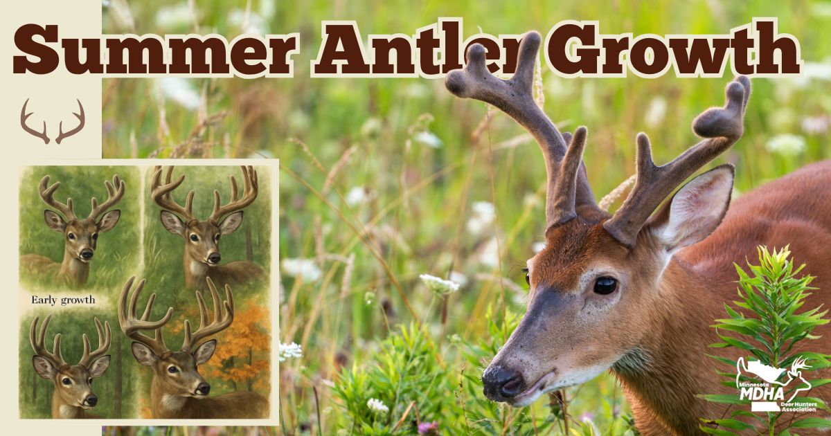 Whitetail Deer Antler Growth