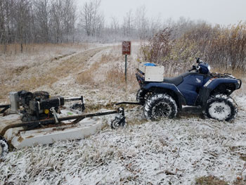 MN DNR Volunteer Recognition of North Red River Adopt a WMA Agreement Partnership